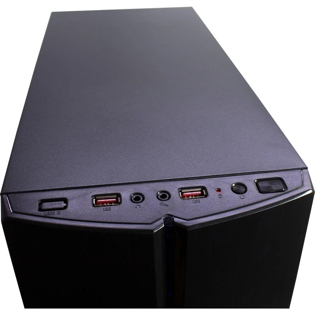 Važiuoklė INTER-TECH B-48 Juodas Midi Tower, ATX, 2xUSB2.0, HD-garsas, PSU pasirinktinai