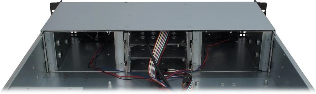 Inter-Tech 2U 20240, Server-case - juodas, 2 Hheneinheiten