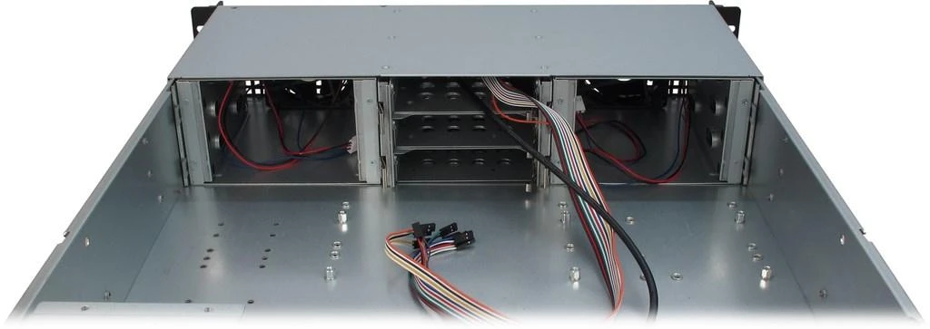 Inter-Tech 2U-20248, Server-case - juodas, 2 Hheneinheiten