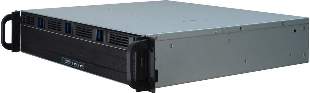 Inter-Tech IPC 2U-2404S - Rack - einbaufhig - 2U - micro ATX
