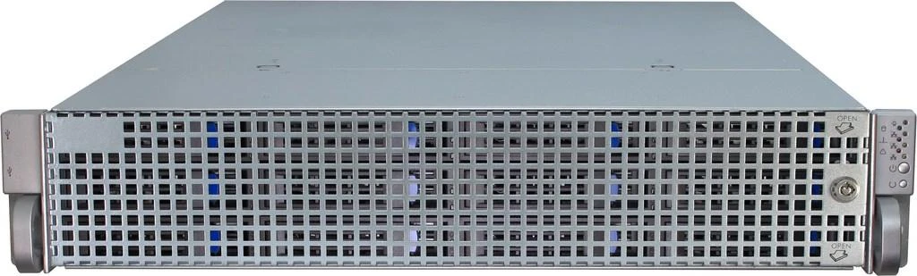 Serveris Inter-Tech 2U-2412, Rack, Server-case - juodas, 2 Hheneinheiten