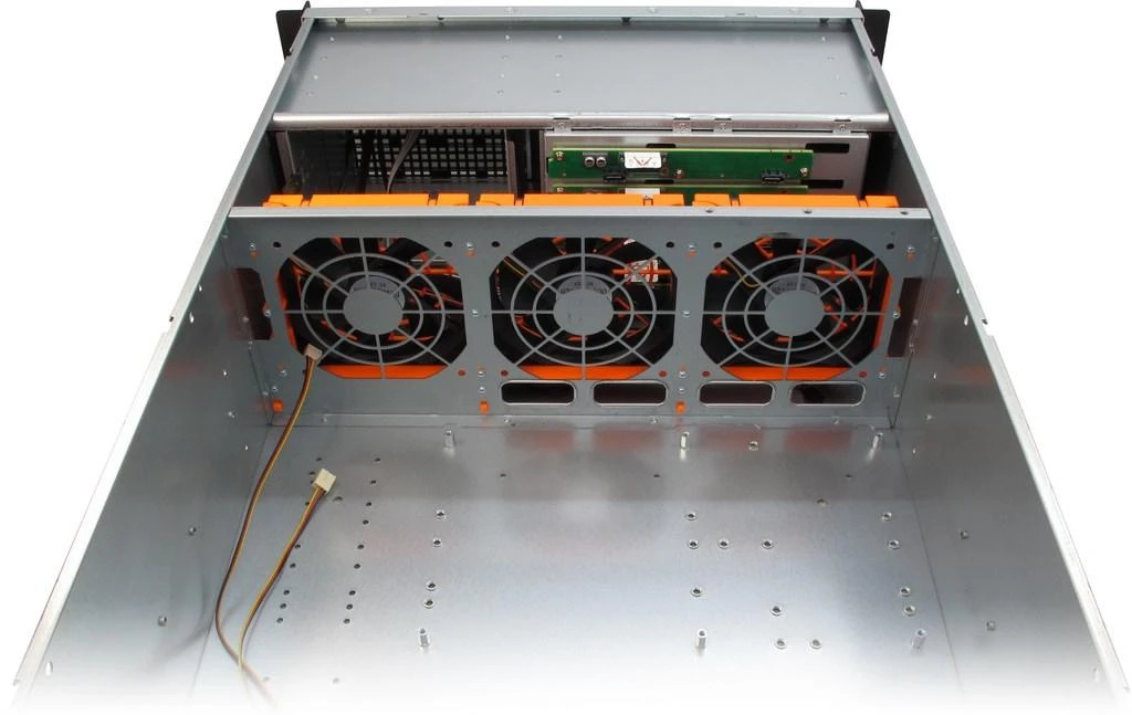 Inter-Tech 4U 4410, Server-case - juodas, 4 Hheneinheiten