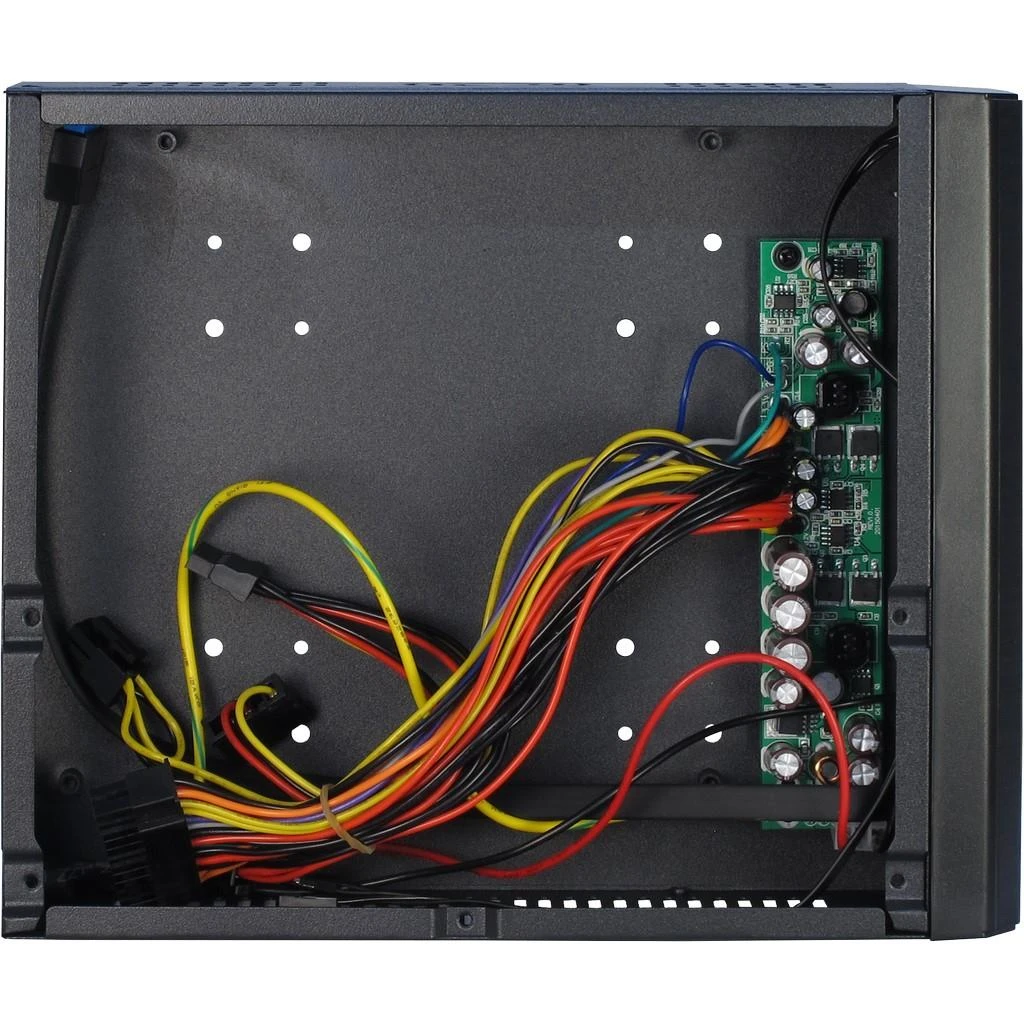 Inter-Tech JX-500, HTPC korpusas - juodas, be maitinimo šaltinio