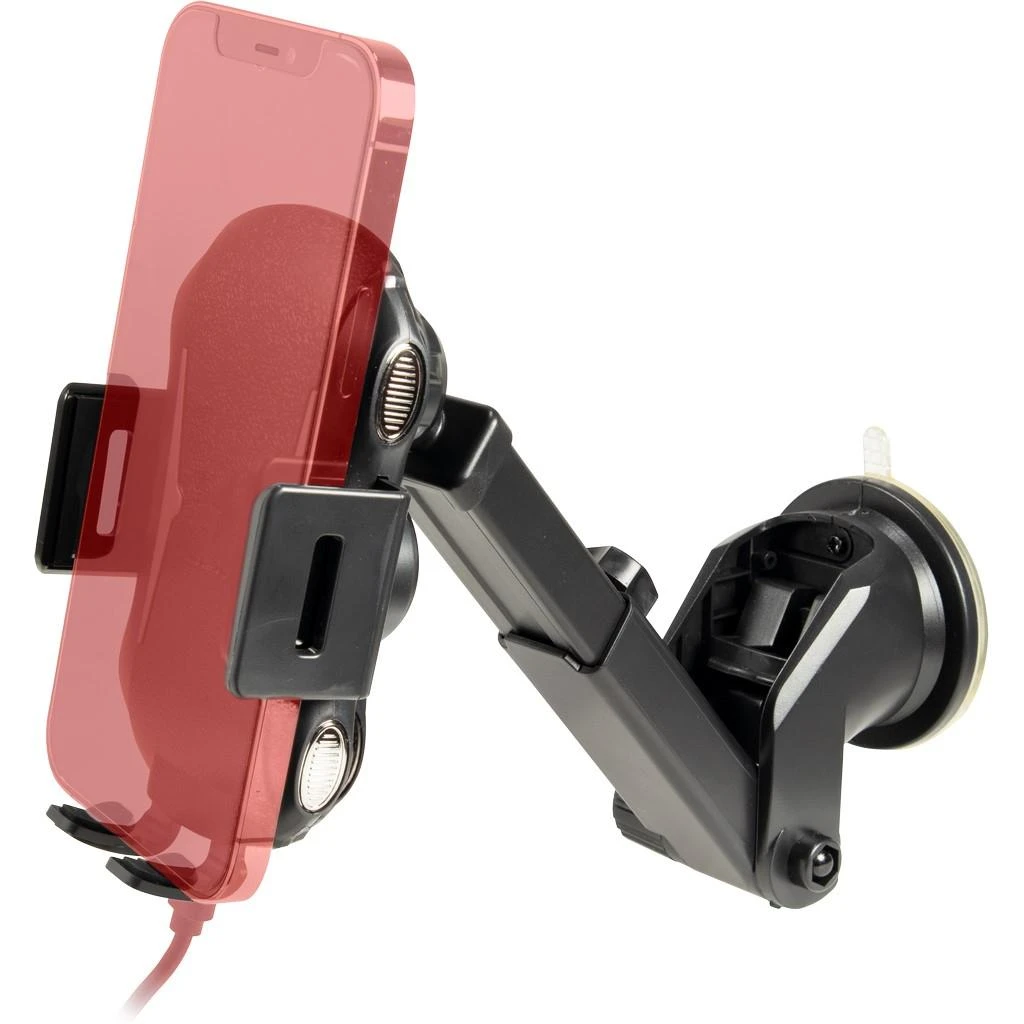 Įkroviklis Inter-Tech Inter-Tech Kfz-Schnellladegerät MTH-100-10W Qi Wireless,schw
