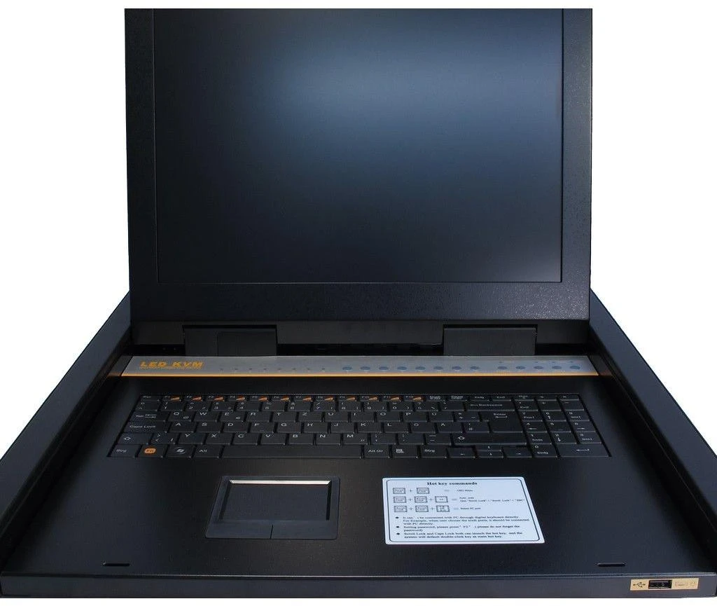 KVM konsolė Inter-Tech IPC KVM-1708 CONSOLLE 17 "LED
