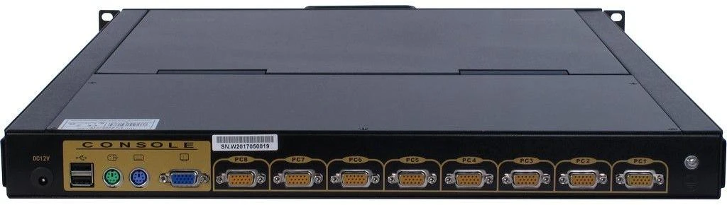 KVM konsolė Inter-Tech IPC KVM-1708 CONSOLLE 17 "LED