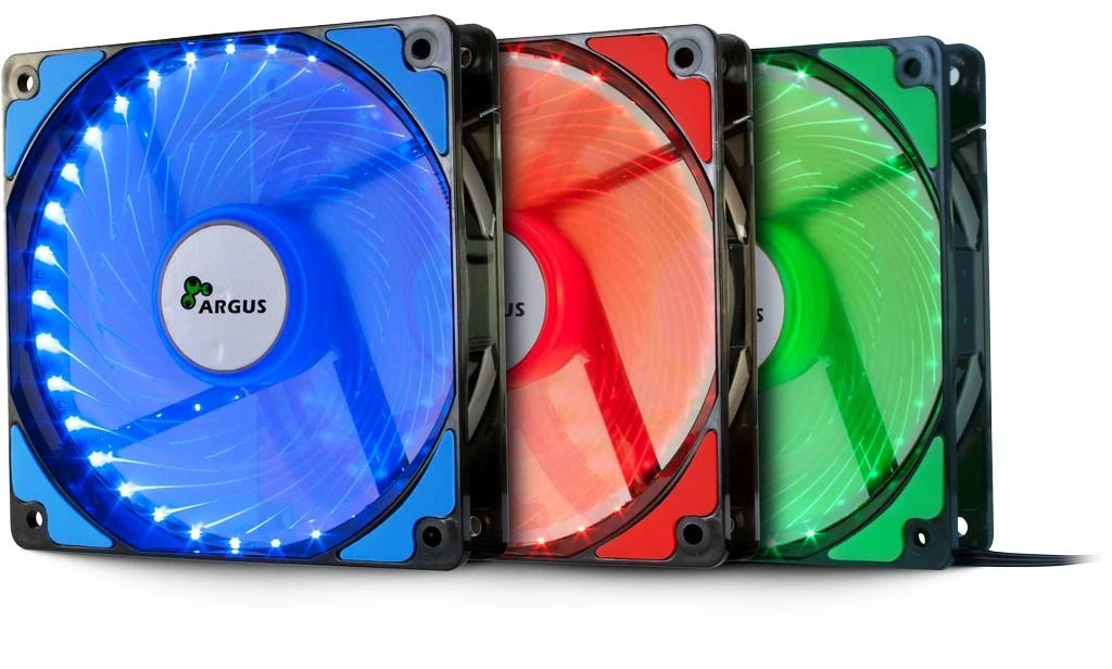 Argus L-12025 ventiliatoriai su RGB apšvietimu