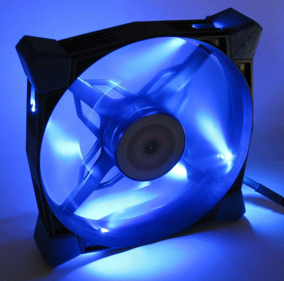 Inter-Tech N-120-B ventiliatorius su mėlynu LED apšvietimu
