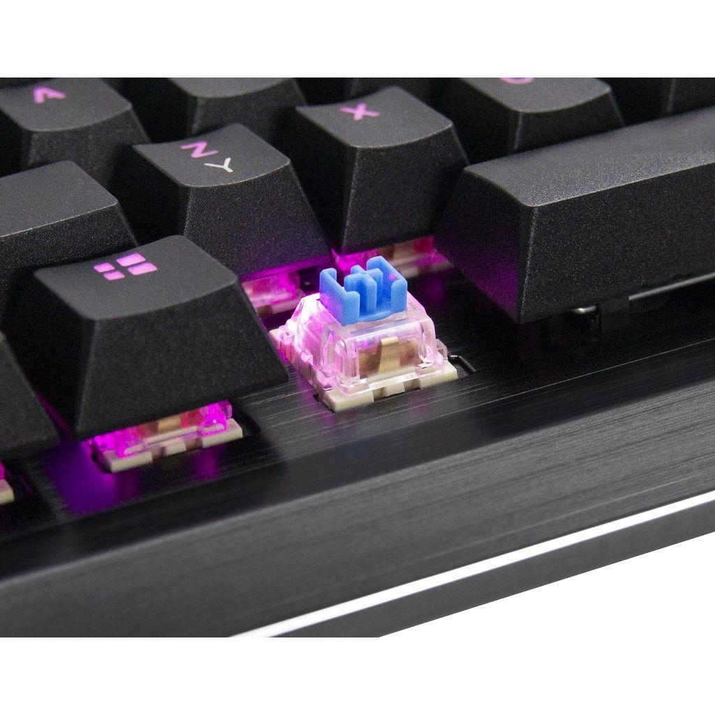 Inter-Tech NK-2000ME, Gaming-klaviatūra - juodas, DE-išdėstymas