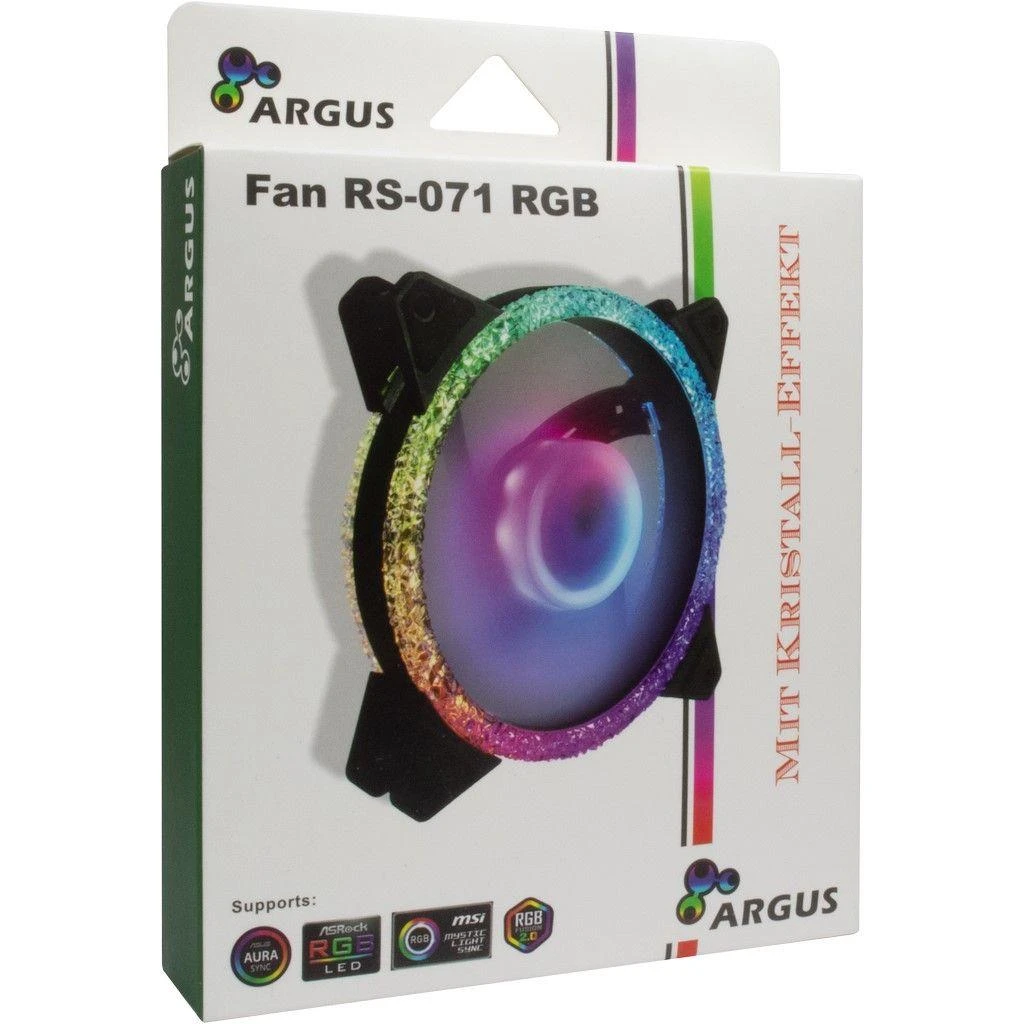 Inter tech Argus RS-071 RGB ventiliatorius (88885538)