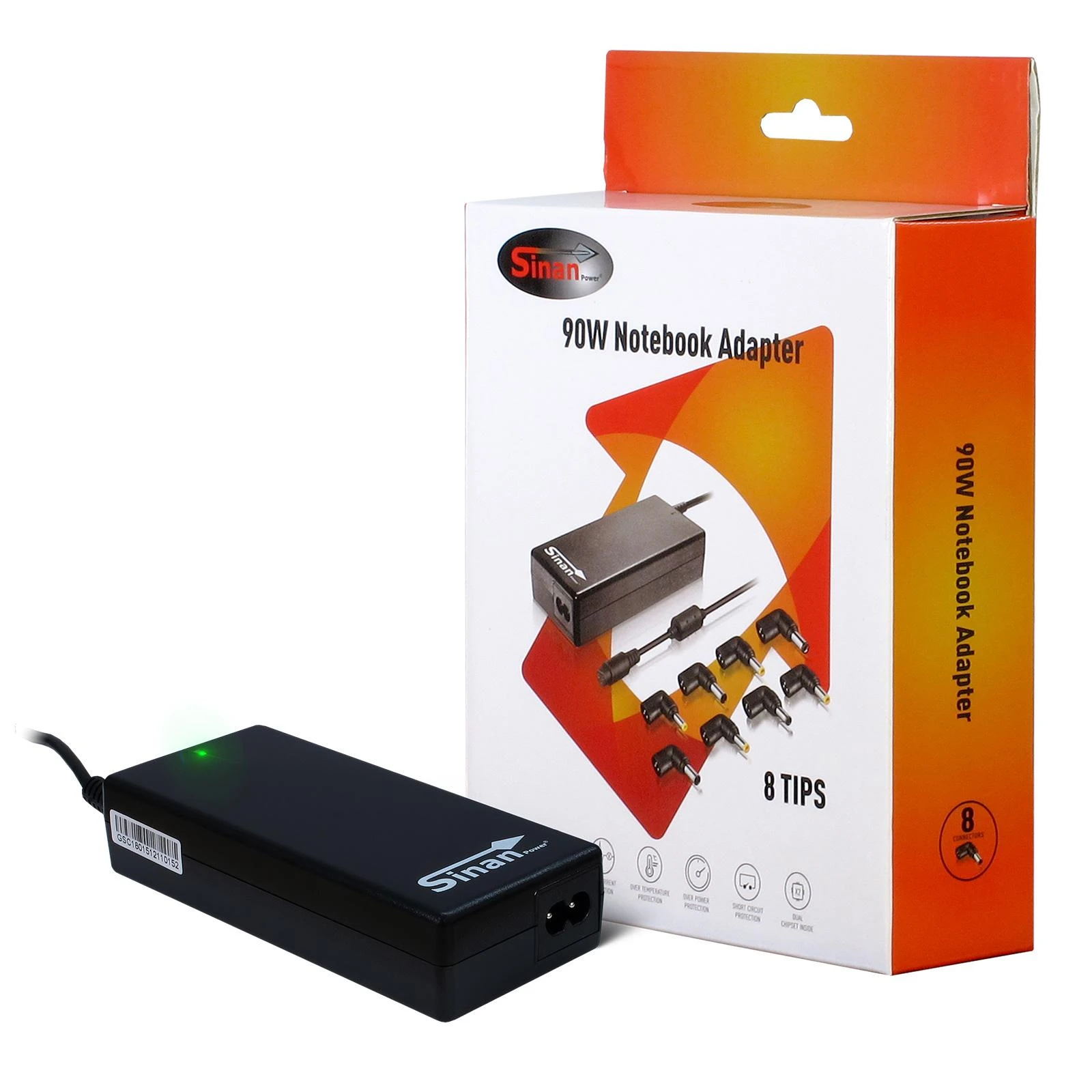 Inter-Tech Sinan UB90-HB universalus maitinimo šaltinis 90 vatų