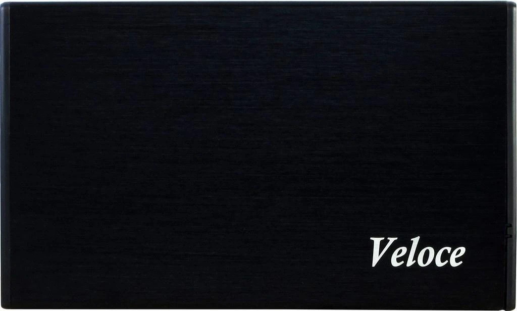 Inter-Tech Veloce išorinis diskas juodas