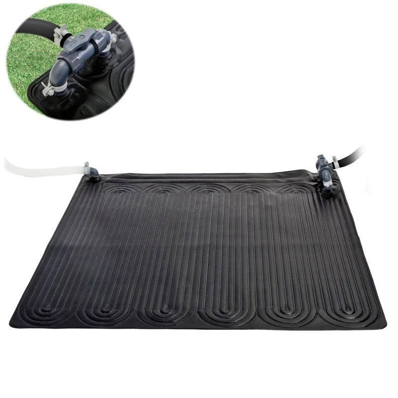 Intex Saulės energija šildomas kilimėlis, juodos sp., 1,2x1,2 m, PVC