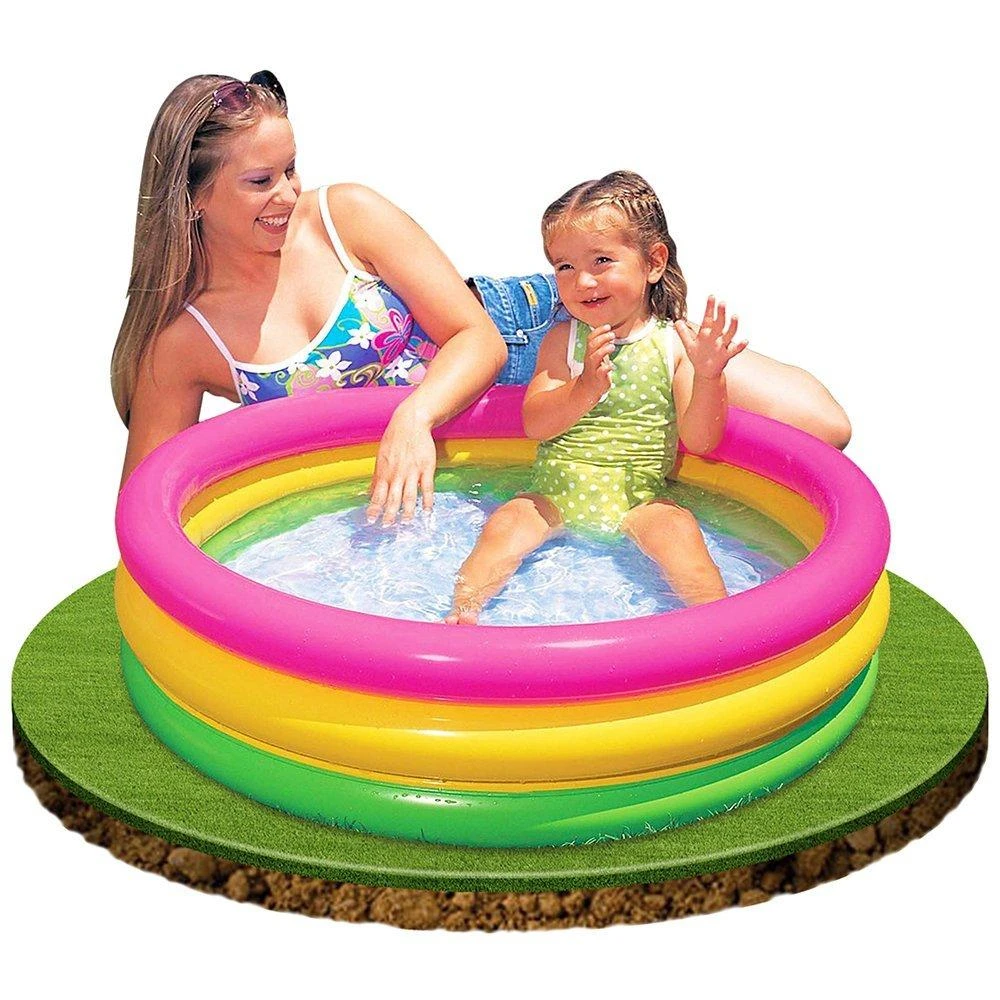 Vaikiškas baseinas vaivorykštė 58924 INTEX