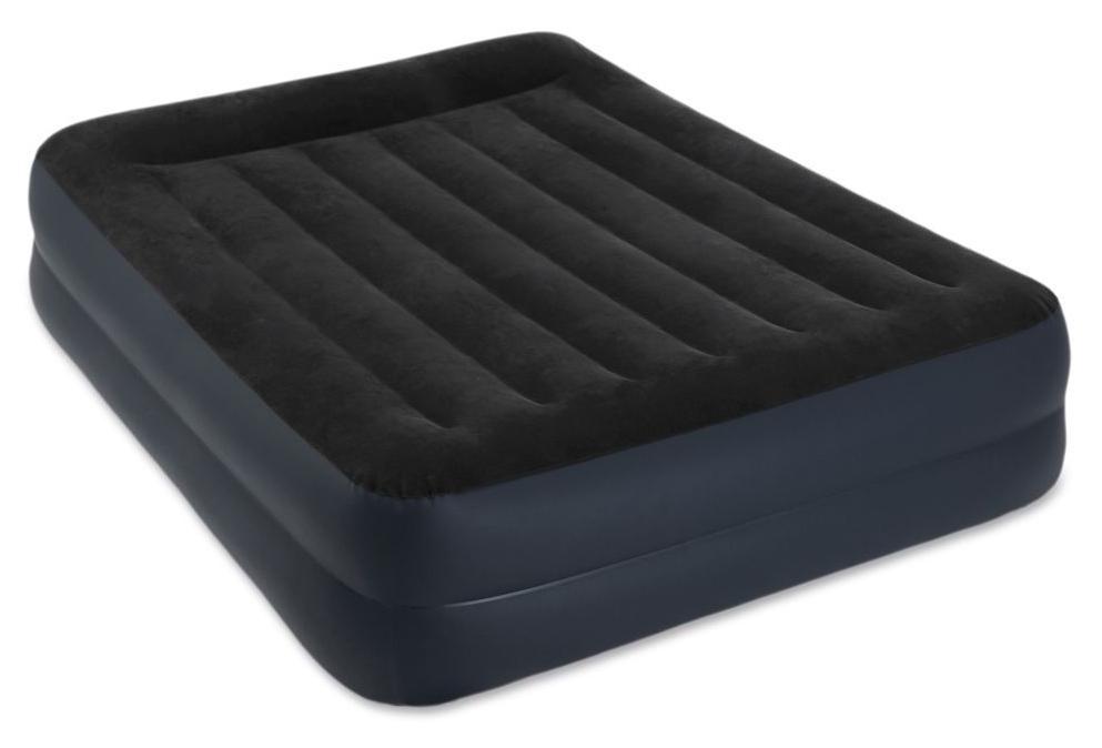 Pripučiamas čiužinys - lova INTEX Pillow Rest (Queen) Dura Beam 203x152x42 64124