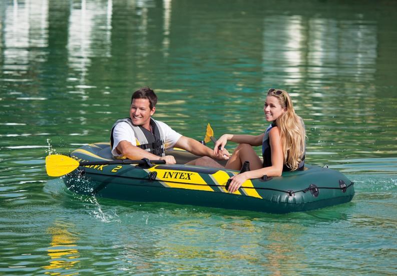 Pripučiama valtis Intex Seahawk II 236x114x41cm 68347NP