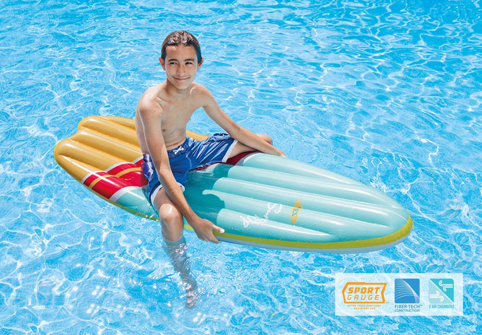 Pripučiamas čiužinys Intex Surf 178x69 cm (58152)