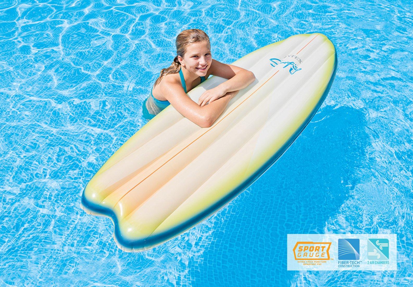 Pripučiamas čiužinys Intex Surf 178x69 cm (58152)