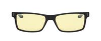 Gunnar Optiks Vertex kompiuteriniai akiniai, blokuojantys mėlyną šviesą - gintariniai stiklai, juodos spalvos