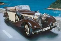 Italeri - Mercedes Benz 540K, 1/24, 3701