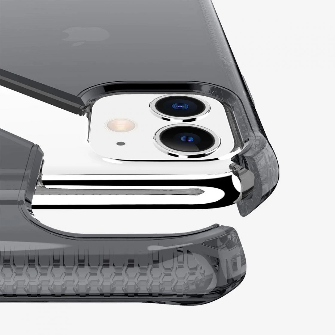 Dėklas ITSKINS Spectrum Clear Apple iPhone 11 Pro Max juodas