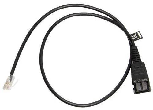 Jabra QD Cord to RJ45 straight 0.5meters skirta Agfeo ST40
