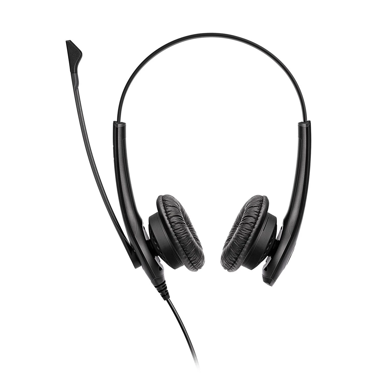Jabra juodos laidinės ausinės su mikrofonu