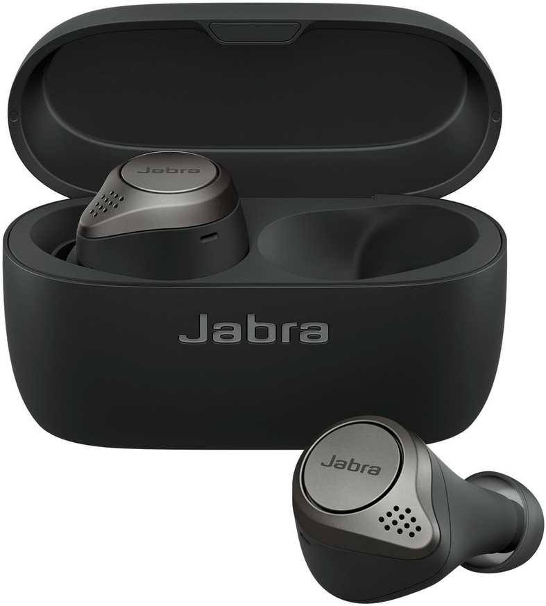 muzikai Jabra Elite 75t, Titanium Black 