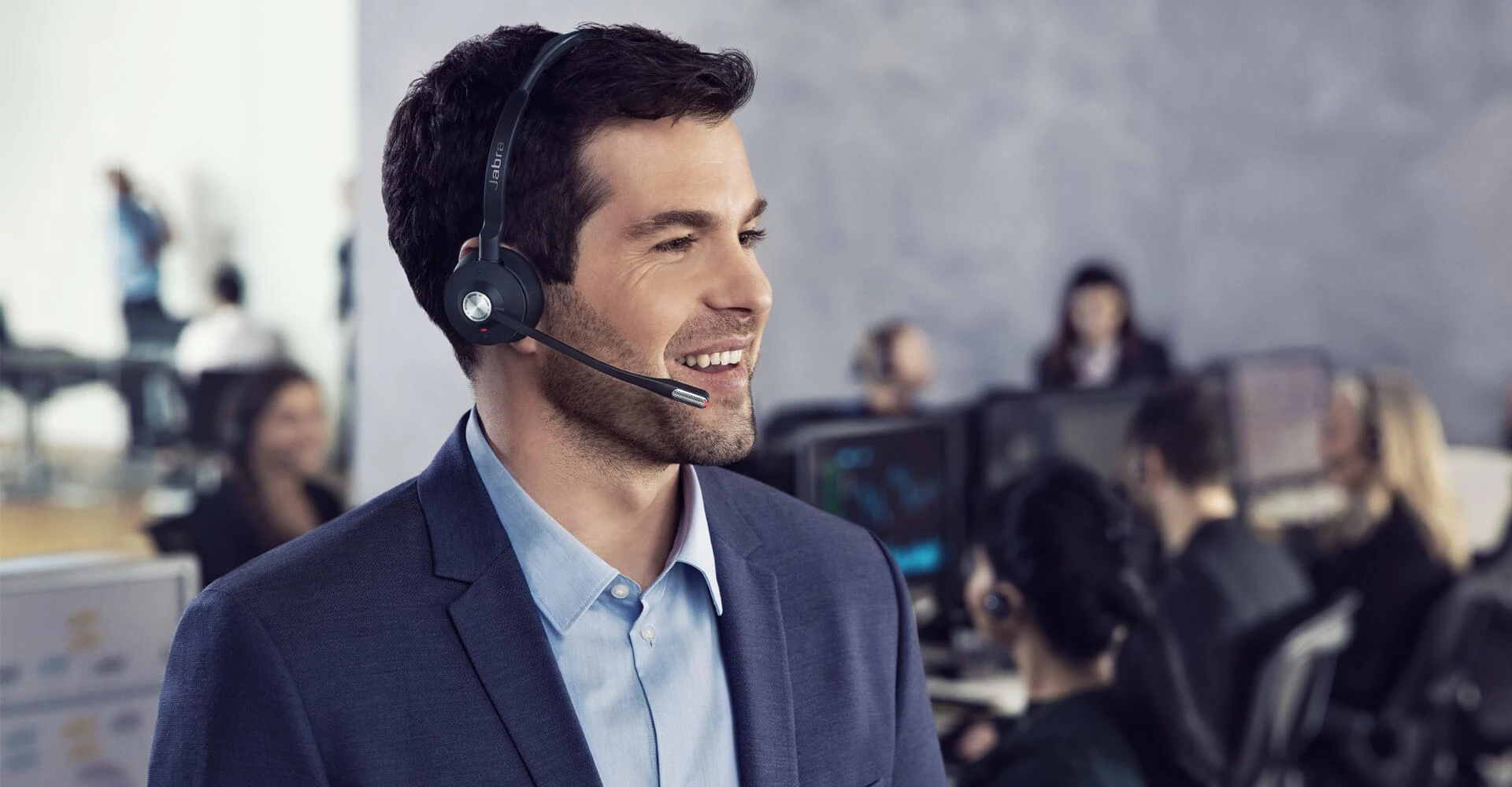 Jabra Engage 75, juodas