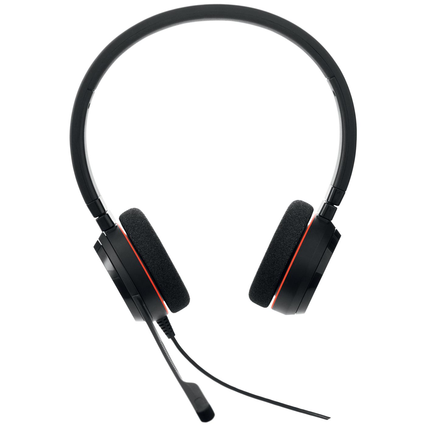 JABRA Evolve 20 MS stereo Ausinės on-ear su laidu USB-C noise isolating