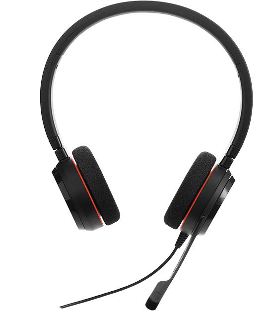 JABRA Evolve 20 MS stereo Ausinės on-ear su laidu USB-C noise isolating