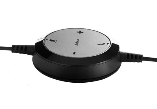 Ausinės JABRA EVOLVE 20 UC Stereo USB su lankeliu ant galvos triukšmo slopinimas USB jungtis su užtildymo mygtuku ir garsumo valdymu ant laido