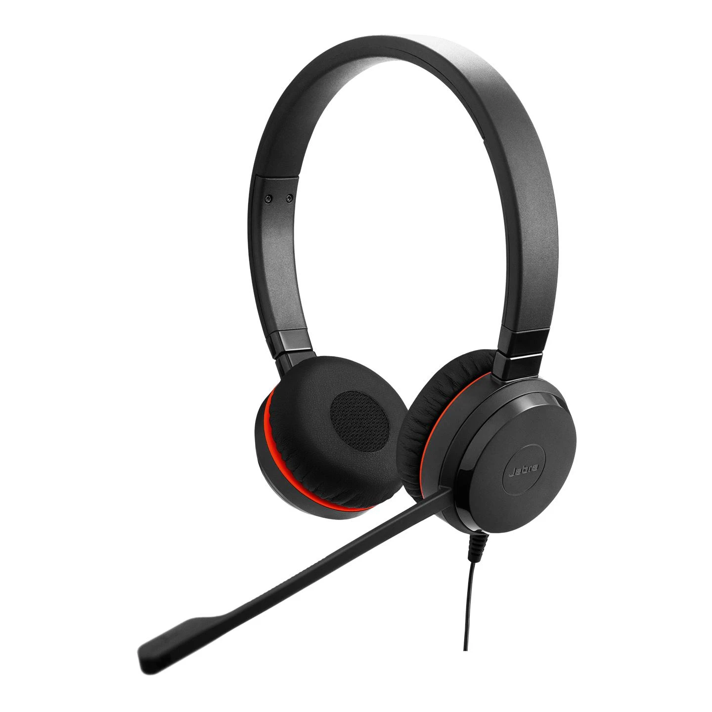 JABRA Evolve 20SE MS stereo Special Edition ausinės on-ear su laidu USB Certified skirta Skype skirta Business