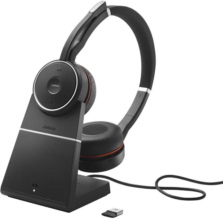 JABRA Evolve 75+Charg.stand Link 370 MS 
