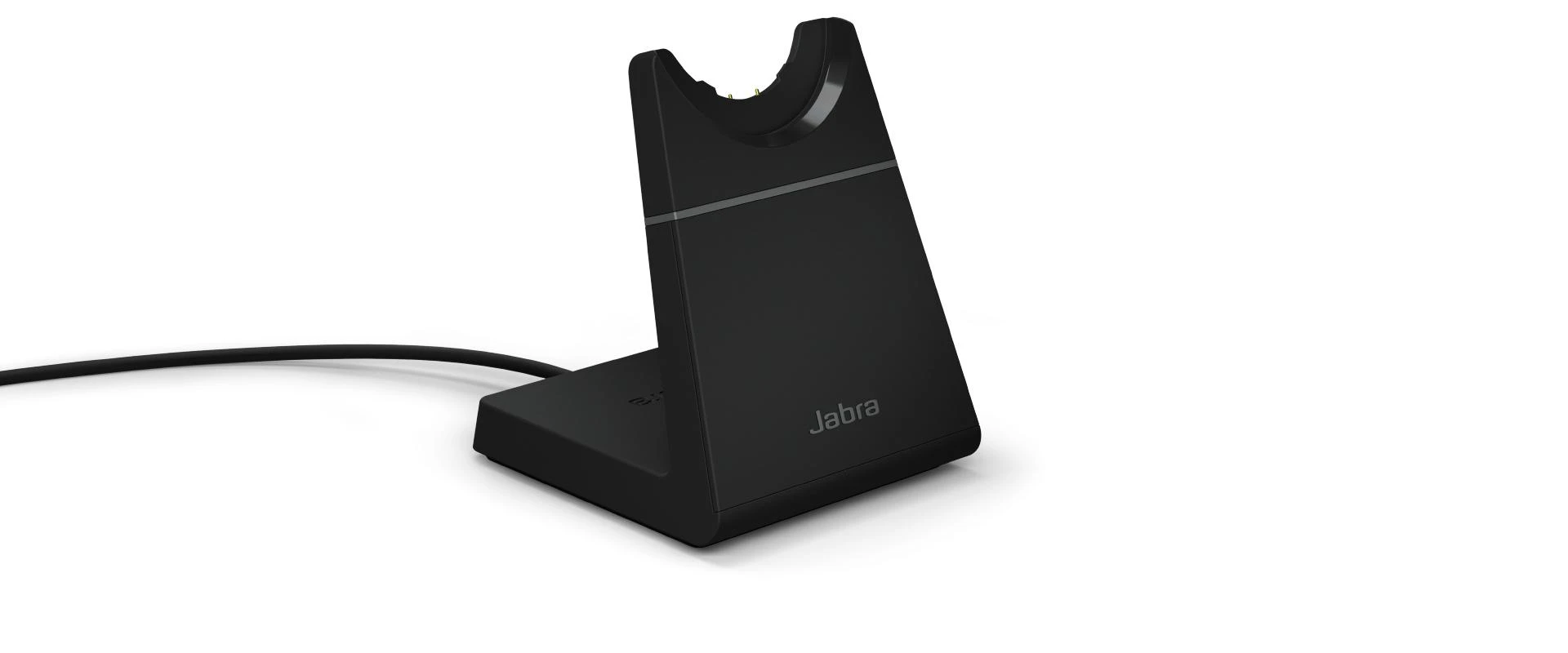 Jabra Evolve2 juodas ausinių įkrovimo stovas
