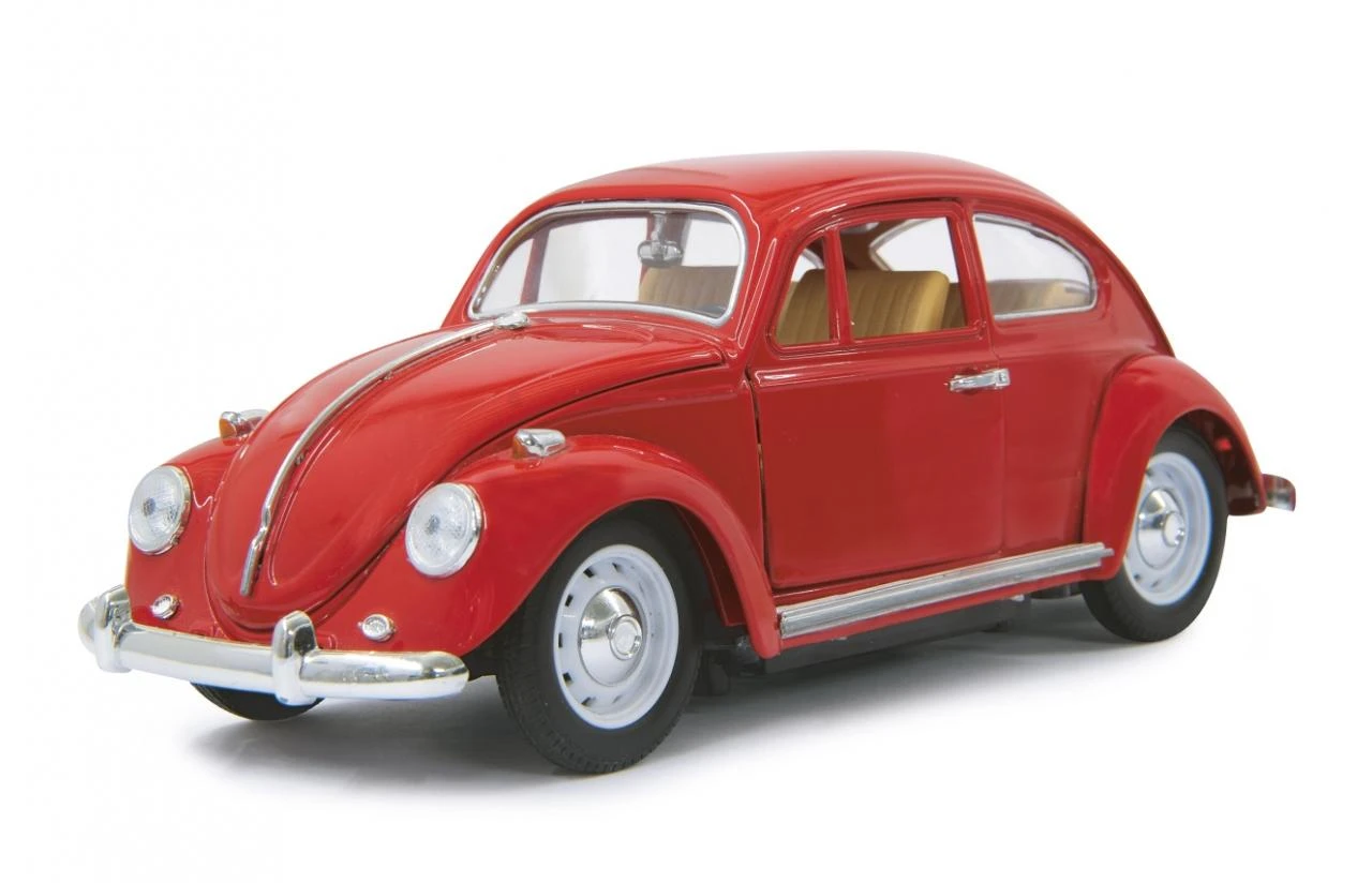 Jamara VW Beatle 1:18, 27MHz, raudona (405110)