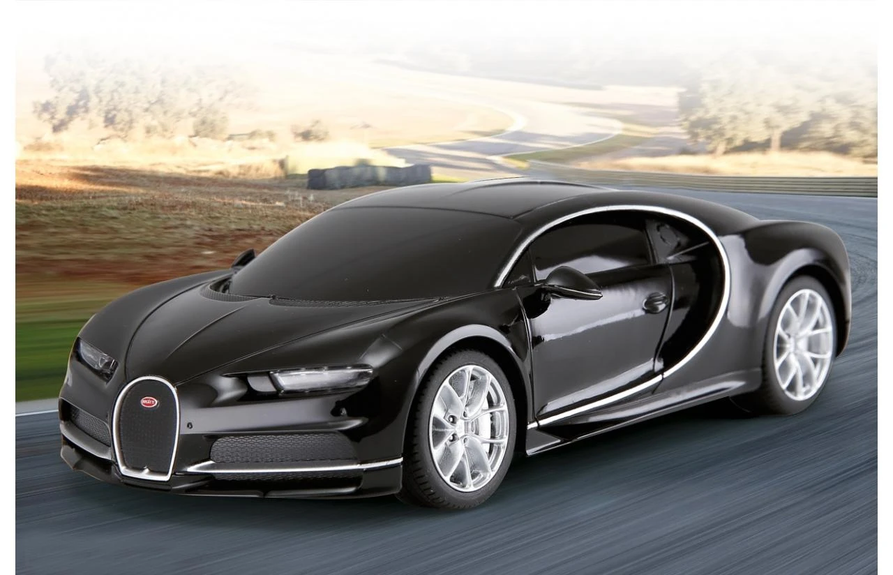 Jamara JAMARA Bugatti Chiron 1:24 juoda 27MHz - 405136