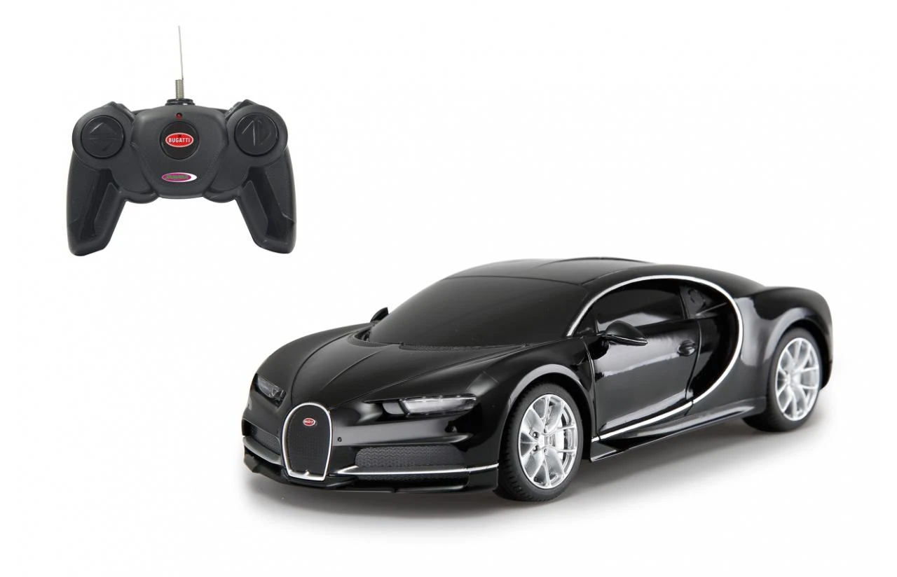 Jamara JAMARA Bugatti Chiron 1:24 juoda 27MHz - 405136