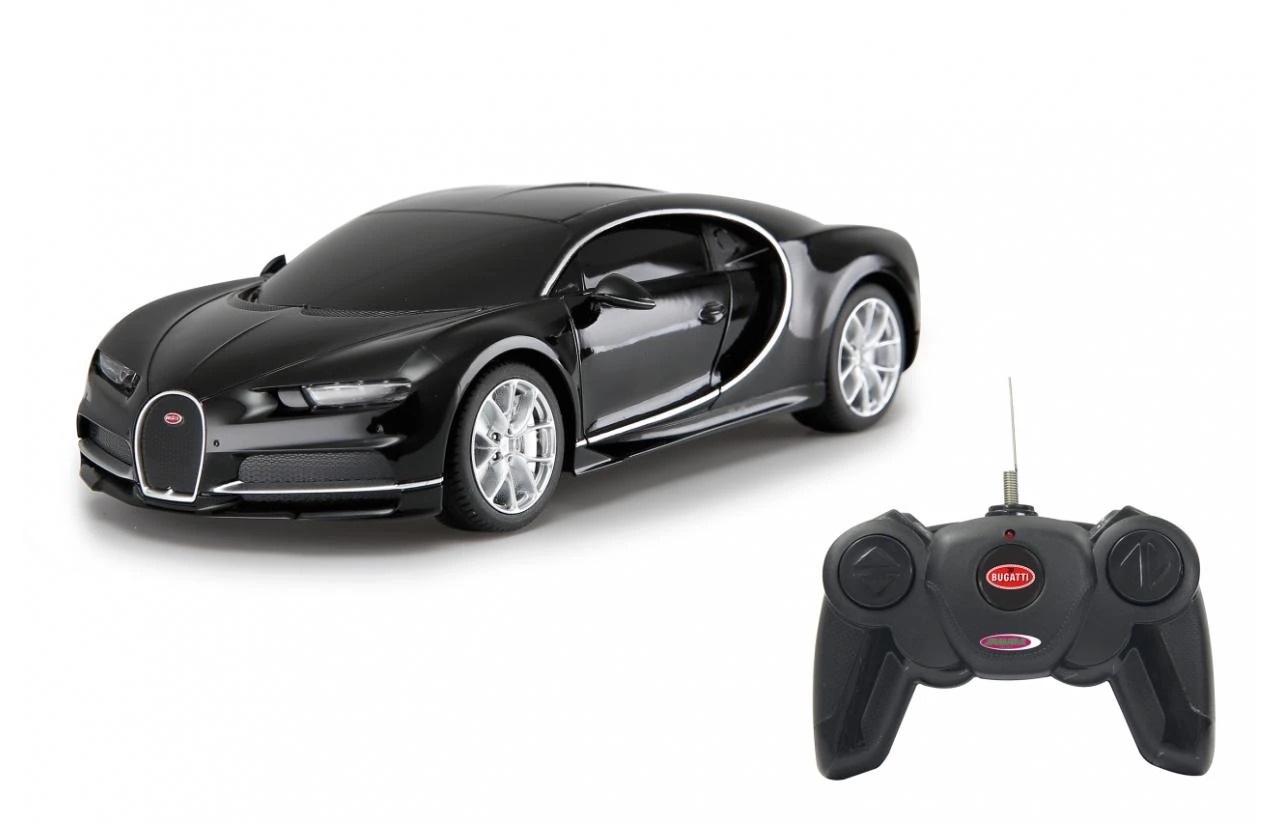 Jamara JAMARA Bugatti Chiron 1:24 juoda 27MHz - 405136