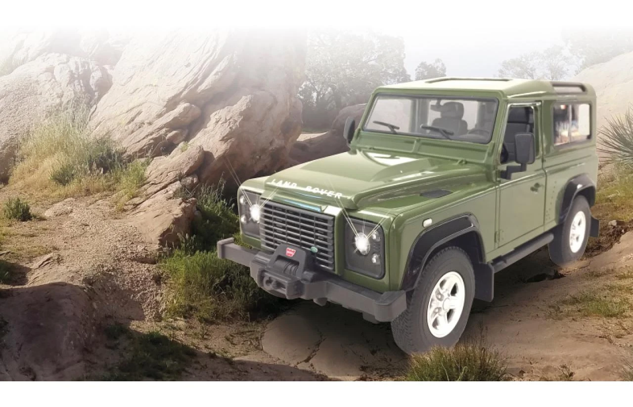 Jamara JAMARA Land Rover Defender 1:14 Žalias Door – 405155