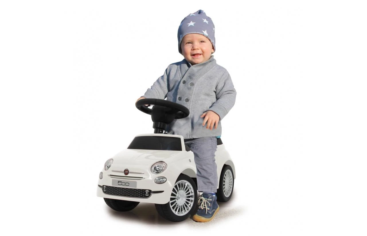 Jamara Jeździk Fiat 500 Baltas (460325)