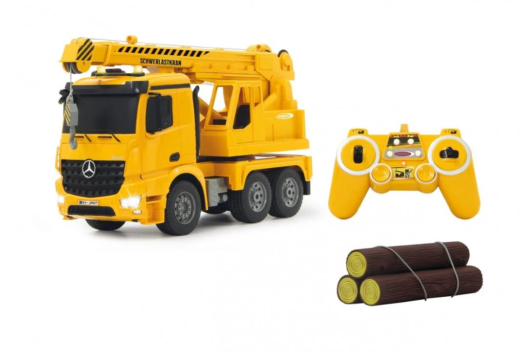Jamara 404950 1:20 2,4 GHz Mercedes-Benz Arocs sunkiasvoris kranas
