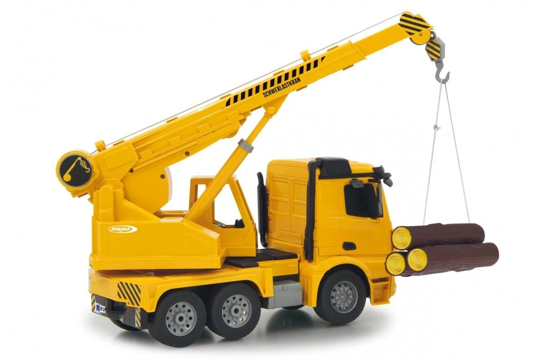 Jamara 404950 1:20 2,4 GHz Mercedes-Benz Arocs sunkiasvoris kranas