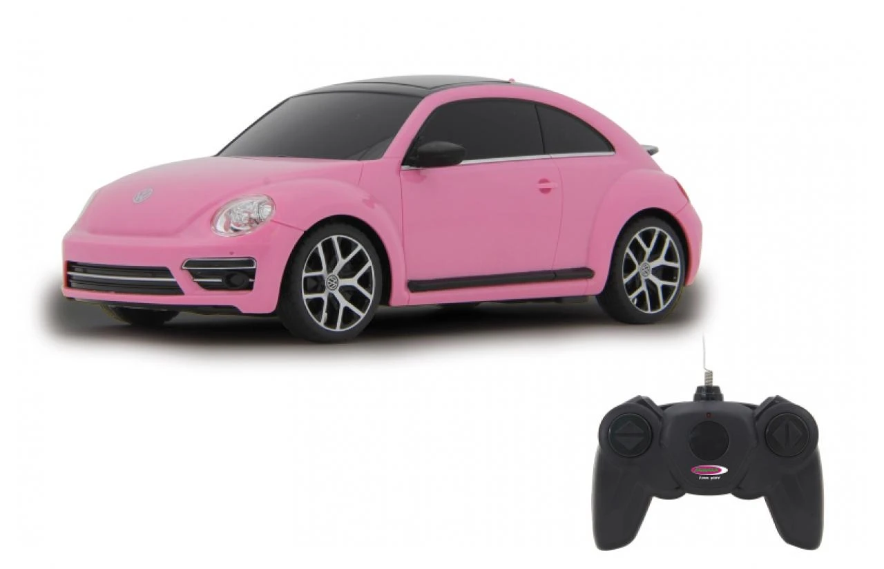 Jamara VW Beetle 1:24 Rožinė 27MHz (405160)