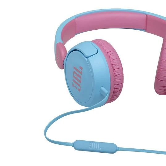 JBL JR 310 Kids ausinės su laidu, Rožinės/Mėlynos spalvos