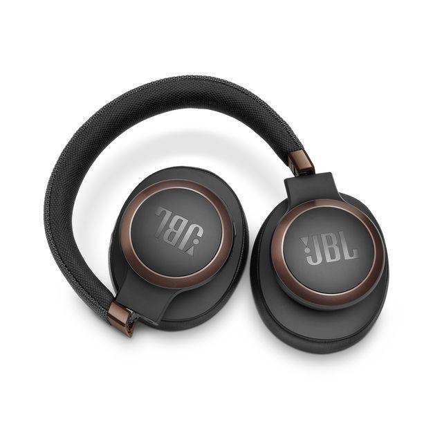 JBL Belaidės triukšmą slopinančios ausinės Live 650BTNC (Juodos) su  mikrofonu | Varle.lt