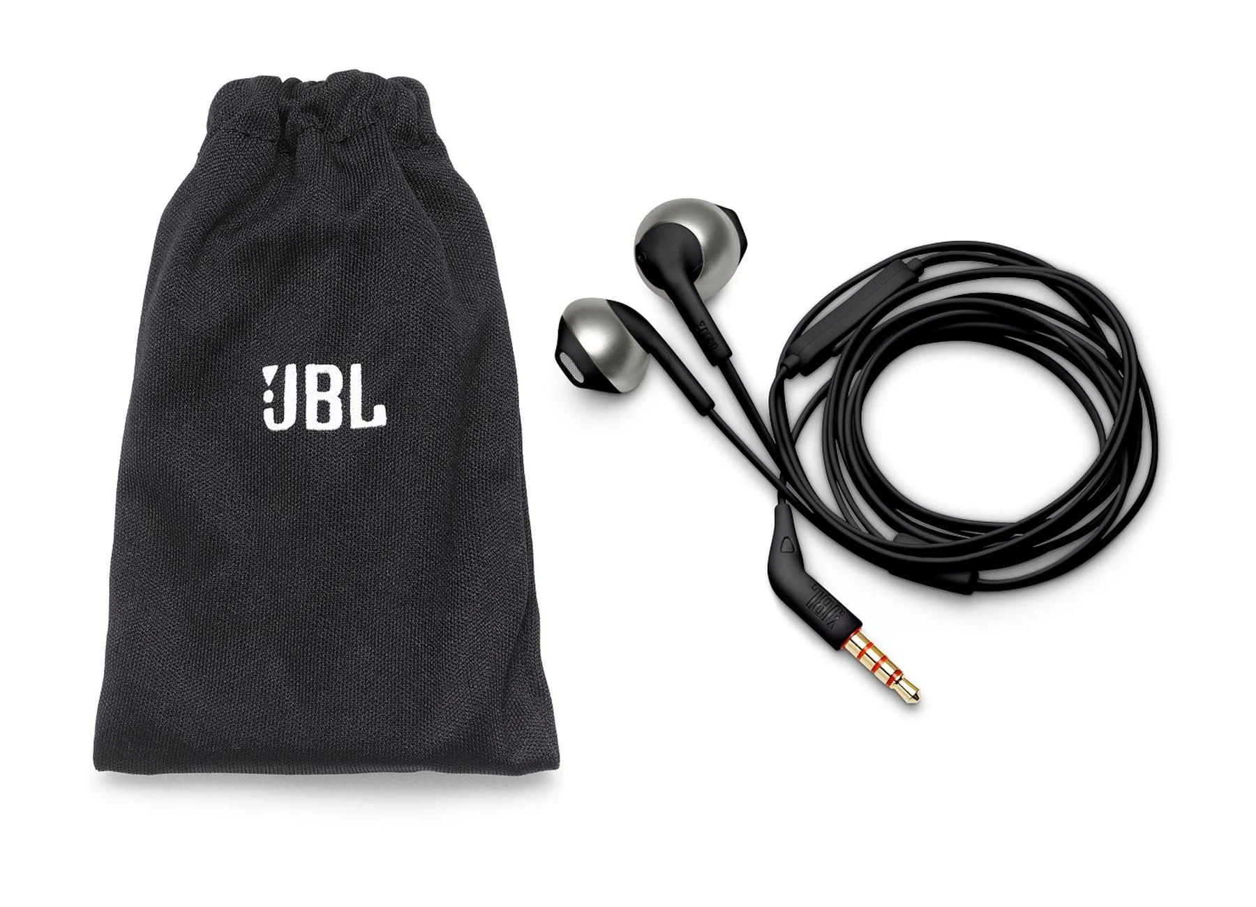 JBL T205 ausines, juodos