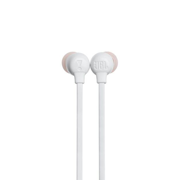 Belaidės ausinės JBL Tune 115BT Pure Bass Sound, Bluetooth, Baltos |  Varle.lt