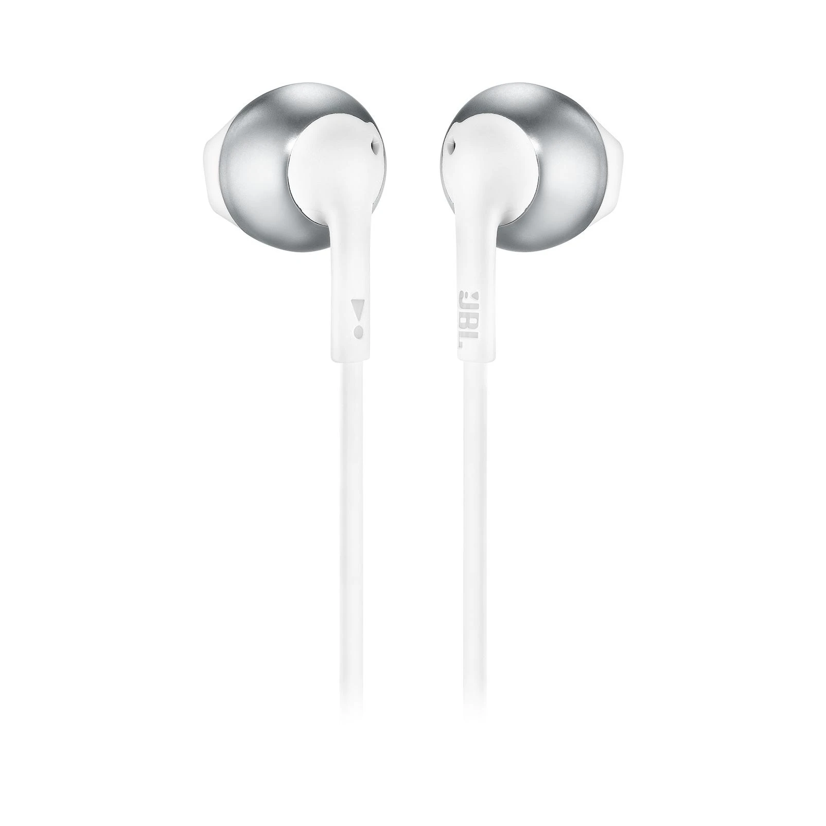 JBL TUNE 205BT ausinės sidabrinės detalės