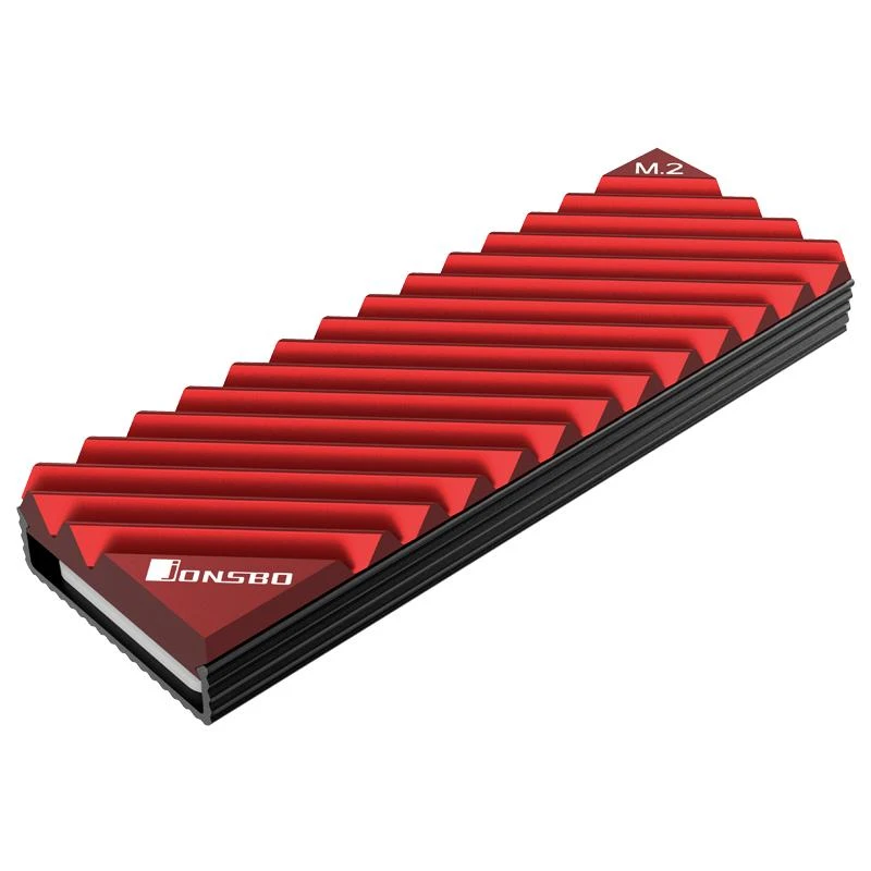 Jonsbo M. 2-3 radiator SSD M.2 - raudona